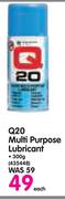 Q20 Multi Purpose Lubricant-300g Each