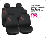 Gladiator 6 Piece Dragonfly Seat Covers-Per Set
