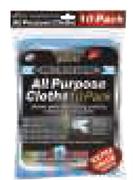 Shield 10 Pack Microfibre All Purpose Cloths-Per Pack