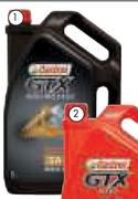 Castrol 5Ltr Gtx High Mileage Oil-Each