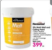 Homestead Matt Wall and Ceiling Paint