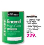 Homestead Enamel High Gloss Paint-5L