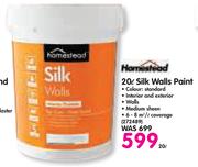 Homestead Silk Walls Paint-20L