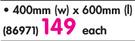 Homebrands Rubber Backed Mat-400 x 600mm Each