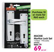 Mackie 2-Lever Pro Series Mortice Lock Set