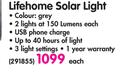 Philips Lifehome Solar Light-Each