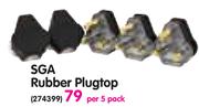 SGA Rubber Plugtop-Per 5 Pack