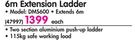 Gravity 6m Extension Ladder DMS600