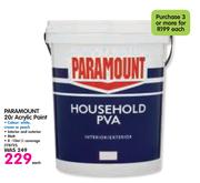 Paramount 20Ltr Acrylic Paint