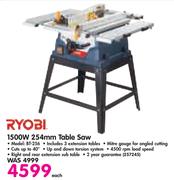 Ryobi 1500W 254mm Table Saw BT-256
