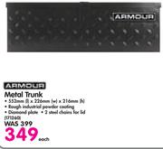 Armour Metal Trunk 552x226x216mm-Each