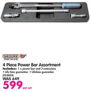 Gedore 4 Piece Power Bar Assortment-Per Set