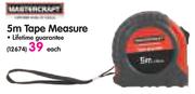Mastercraft 5m Tape Measure-Each