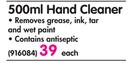 Flight 500ml Hand Cleaner
