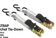 X-Strap 2 Piece Ratchet Tie-Down