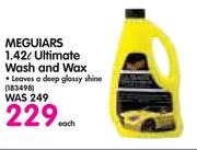 Meguiars 1.42Ltr Ultimate Wash & Wax