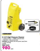 Karcher K2.21 High Pressure Cleaner-Each