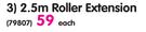 Academy 2.5m Roller Extension