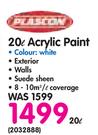 Plascon 20Ltr Acrylic Paint