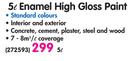 Homestead 5Ltr Enamel High Gloss Paint