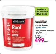 Homestead 20Ltr Roof Paint