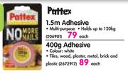 Pattex 1.5m Adhesive + Pattex Adhesive-400gm