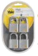Yale 40mm Padlock Trio