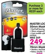 Master Lock 70mm Master Excell Steel Disc Lock