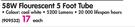 Osram 58W Flourescent 5Foot Tube-Each