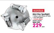 Eurolux Mini Disc Spotlight-Each