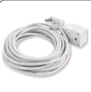 Suede Heavy Duty Extension Cord 10m-Each