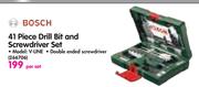 Bosch 41 Piece Drill Bit And Screwdriver Set V-Line-Per Set