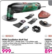 Bosch 190W Ocscillation Multi Tool PMF 190 E-Each
