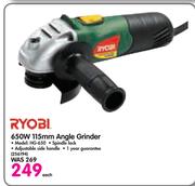 Ryobi 650W 115mm Angle Grinder HG-650-Each