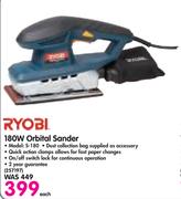 Ryobi 180W Orbital Sander S-180