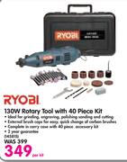 Ryobi 130W Rotary Tool with 40 Piece Kit-Per Kit