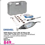 Dremel 120V Rotary Tool with 25 Piece Kit 3000-Per Kit