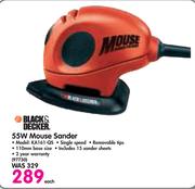 Black & Decker 55W Mouse Sander KA161-QS