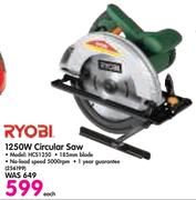 Ryobi 1250W Circular Saw HCS1250