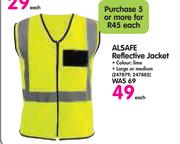 Alsafe Reflective Jacket-Each