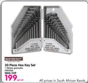 Mastercraft 30-Piece Hex Key Set-Per Set