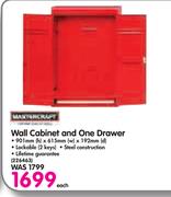 Mastercraft Wall Cabinet And One Drawer