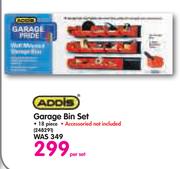 Addis 18-Piece Garage Bin Set-Per Set