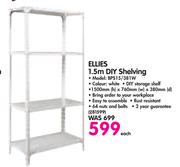 Ellies 1.5m DIY Shelving BPS15/381W