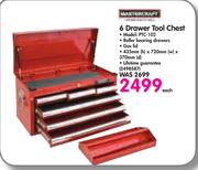 Mastercraft 6 Drawer Tool Chest PTC-102