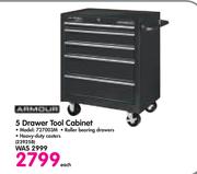 Armour 5 Drawer Tool Cabinet 727003M