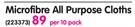 Microfibre All Purpose Cloths-Per 10 Pack