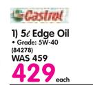 Castrol 5ltr Edge Oil 5W-40