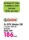Castrol 5ltr GTX Motor Oil 20W-50