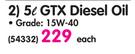 Castrol 5ltr GTX Diesel Oil 15W-40